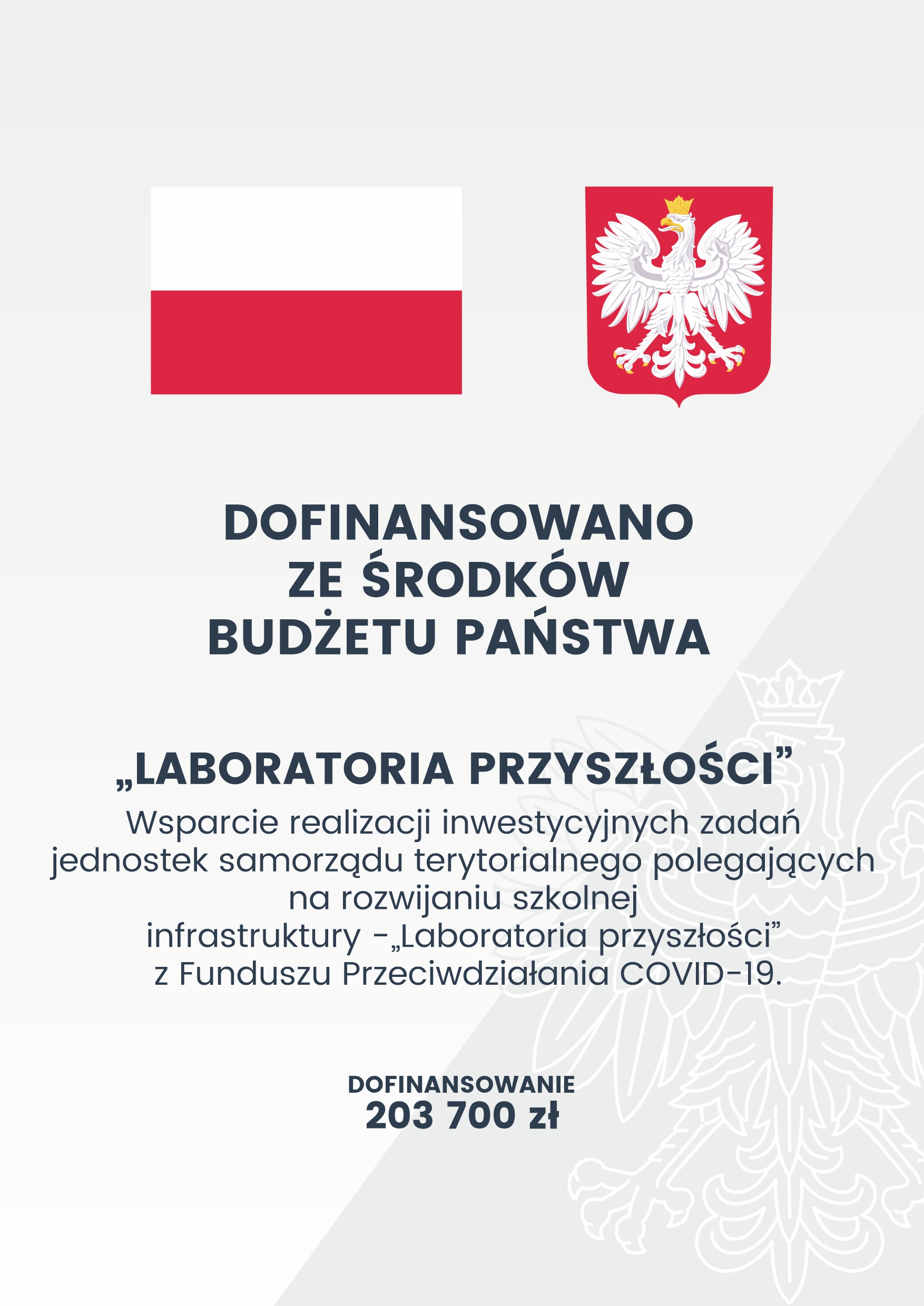 Plakat Laboratorium Przyszłości SP 5